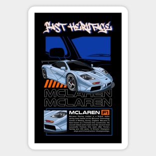 Iconic McLaren Car Magnet